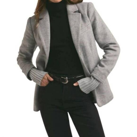 NEW FAVORITE DAUGHTER the city blazer in frost gray - Picture 2 of 6